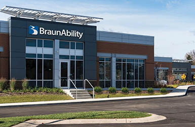 Siège social mondial de BraunAbility à Indianapolis, États-Unis