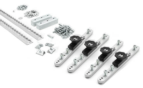 Camper van kit 2 with surface rails
