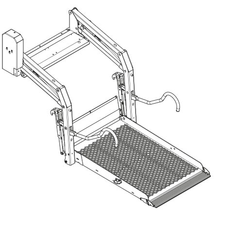  Illustration d'un pont élévateur solide E-1320