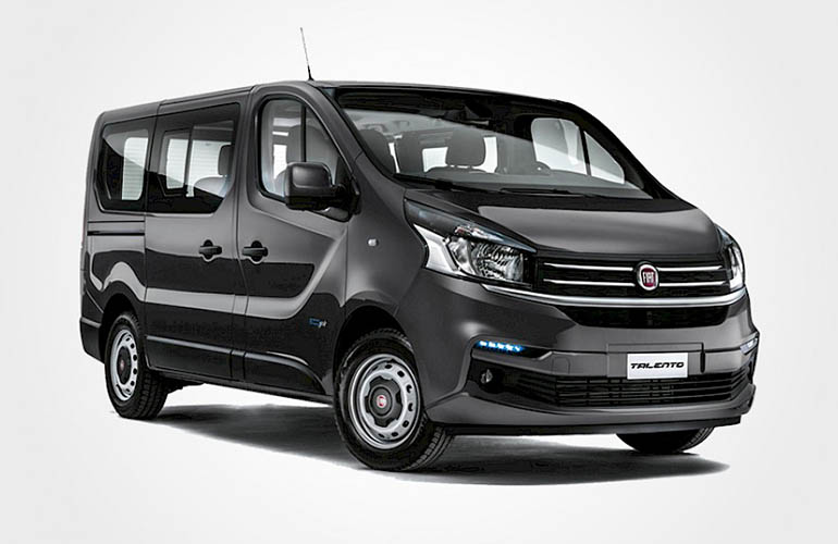 Black Fiat van