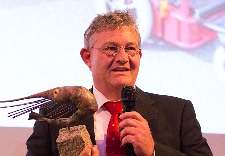 The grand master of beautiful vehicle adaptations Felix Liehr from Felitec accepted his third consecutive award in this category. The grand master of beautiful vehicle adaptations Felix Liehr from Felitec accepted his third consecutive award in this category.