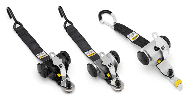 A selection of the new retractors from BraunAbility. 