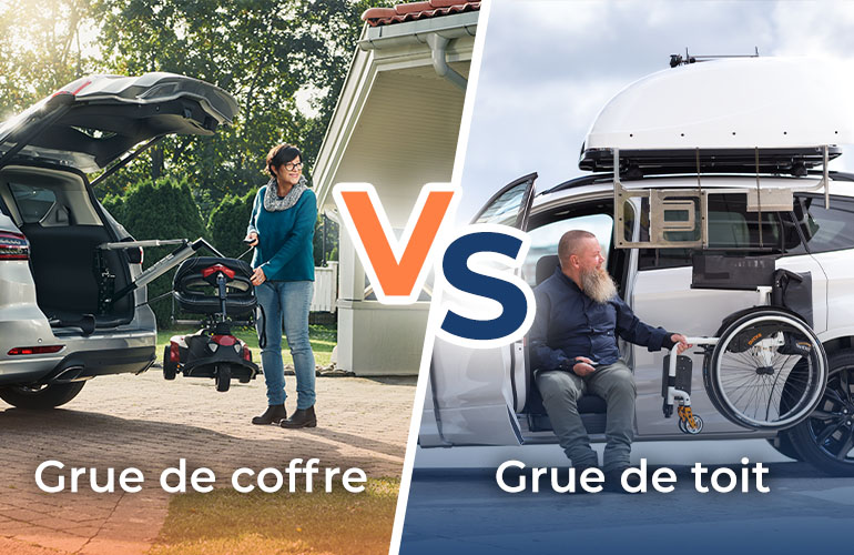 Comment charger et ranger votre fauteuil roulant en voiture ?