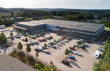 BraunAbility European headquarter in Stenkullen, Sweden