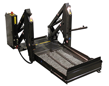 The Millennium has a strong and solid platform with an automatic outboard barrier featuring both side and front entry.