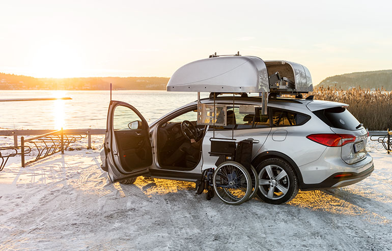 Mit Behinderung sicher und mobil durch den Winter