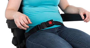 2-point hip belt